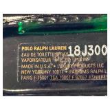 Set of 2 Polo Ralph Lauren Eau de Toilette Bottles 4oz and 2oz