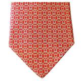 Set of 2 Salvatore Ferragamo Silk Ties Red Patterned and Elephant Motif