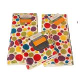 K - MÜkitchen Microfiber Kitchen Cloth and Towel Set with Scrubbers