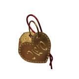 JW Glass Parrot Holiday Ornament with Multicolor Glitter Finish