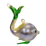 Christopher Radko Glass Fish Christmas Ornament
