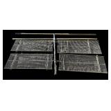 G - Metal Shelving Unit System with 7 Shelves (34 in, 36 in, 40 in)