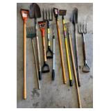 G - Collection of 11 Assorted Yard and Garden Hand Tools