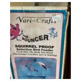 G - Squirrel Proof Bird Feeder and Grandfather Musical Windchime Set