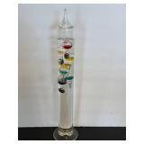 LR - 17 Inch Galileo Glass Thermometer with Floating Spheres