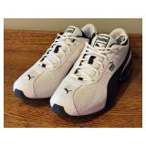 Puma Turin Running Shoes Size 10.5 US White and Black