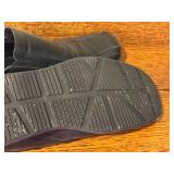 Kenneth Cole IN THE CLEAR LE Black Leather Slip-On Shoes, Size 10 Medium