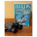 LR - Pentax 8-16x21 UCF Zoom Binoculars with Case and Birds of Minnesota and Wisconsin Book