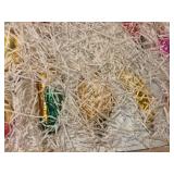 LR - Sealed Kurt Adler Fruit Themed Glass Ornaments Set Made in Germany