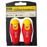 MBR - 2 Sets of Smart Electrician Insulated Screwdrivers 2-Pack