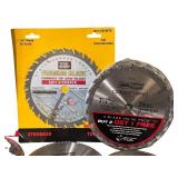 MBR - Lot of 7 Circular Saw Blades Mixed Brands and Types 7-1/4 Inch