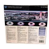 2 American Lighting Color Changing Neon Flex Light Kits with Remote Control, 16.4ft Each