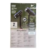 G - Tommy Bahama LED Solar Spotlight 2 Pack Adjustable Smart Focus