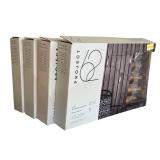 Lot of 4 Project 62 LED String Lights, Warm White Bulbs