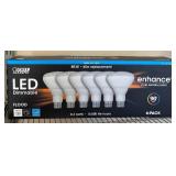 G - Feit Electric Enhance BR30 LED Dimmable Flood Bulbs 6-Pack