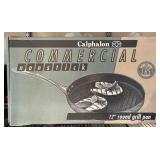 G - Calphalon Commercial 12 Inch Nonstick Round Grill Pan