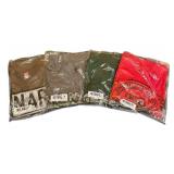 MBR - Menards Camo Hat and Set of 4 Large Graphic Menards T-Shirts Assorted Colors