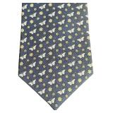 Set of 3 Vineyard Vines Silk Ties with Butterfly, Flower, and Watermelon Patterns