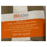 MÜKitchen Kitchen Towel Set Including Bar Mop Dishtowels, Cotton Dishcloths, and Microfiber Towel