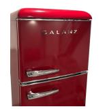 Galanz Household Retro Red Refrigerator Model: GLR76TRDER