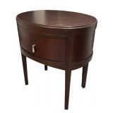LL  - Oval Side Table / Nightstand