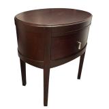 LL  - Oval Side Table / Nightstand