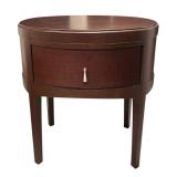 LL  - Oval Side Table / Nightstand