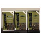 Three New Sets Smith & Hawken Outdoor String Lights with Metal Cage Covers