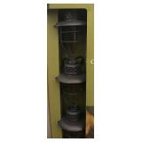 Three New Sets Smith & Hawken Outdoor String Lights with Metal Cage Covers