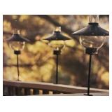 MB - Set of 2 Smith & Hawken Deck Mount Lamps