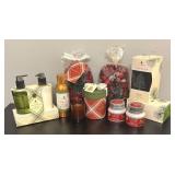 BC - Collection of Thymes Frasier Fir Candles, Potpourri, Soap, Lotion and More