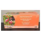 MB - New Pair of Bright Pink Metal Flamingos by Evergreen Garden