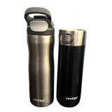 BC - Collection of 11 Reusable Bottles and Tumblers - Contigo, Camelbak, Manna, Aladdin, Keurig and More
