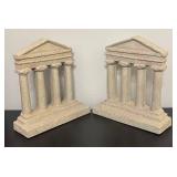 O - Set of 2 Architectural Column Style Bookends
