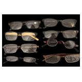 BC - Collection of 12 Reading Glasses Frames Assorted Styles