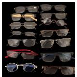 BC - Collection of 12 Reading Glasses Frames Assorted Styles