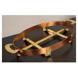 MB - Collection of Copper Ice Bucket, Flower Decor, Bucket and Oval Stand