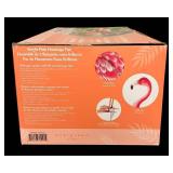 MB - Pair of New Bright Pink Metal Flamingos by Evergreen Garden