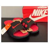 O - New Nike Benassi Solarsoft Slide Sandals Size 11