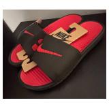 O - New Nike Benassi Solarsoft Slide Sandals Size 11