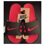 O - New Nike Benassi Solarsoft Slide Sandals Size 11