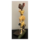 O - Vintage Style Cast Iron Farm Animal Doorstop