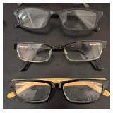 O - Lot of 12 Assorted Reading Glasses Frames