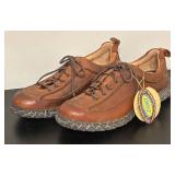 O - Born Volk Brown Nutmeg Oiled Shoes Size 10 1/2
