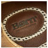 O - Born Volk Brown Nutmeg Oiled Shoes Size 10 1/2