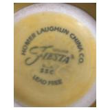 BC - Set of 9 Homer Laughlin Fiesta Multi-Color Cups