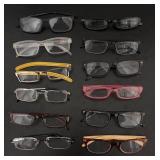 O - Collection of 12 Assorted Eyeglasses Frames