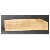 MB - Vintage Framed Declaration of Independence Print