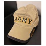 MB - Collection of 4 Adjustable Baseball Caps Including Army, Under Armour, Notre Dame and Sports Lounge Designs