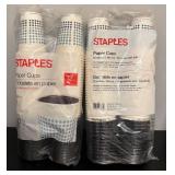 BC - Staples Paper Cups Collection with Lids
